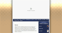 Desktop Screenshot of peoplesfuneralhomemilledgeville.com